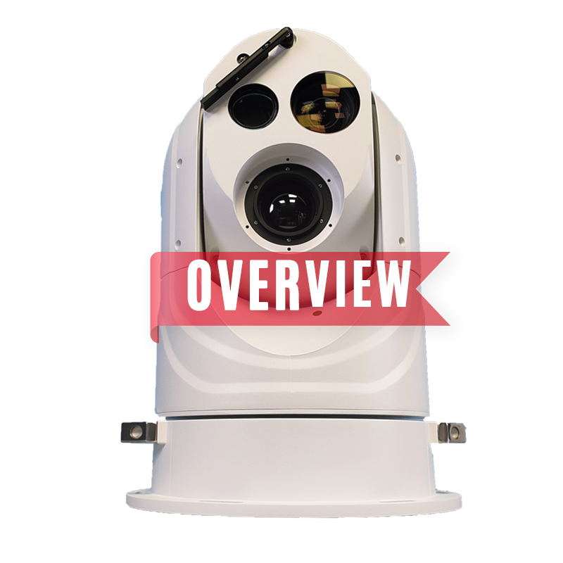 2 axis Gyro Stabilization Multi Sensor PTZ Camera