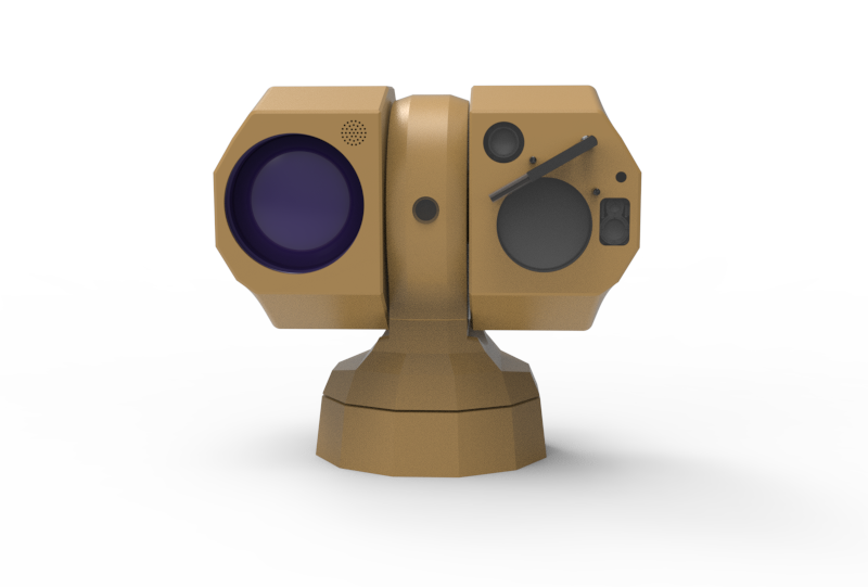 Integration of Laser Rangefinder with Security PTZ