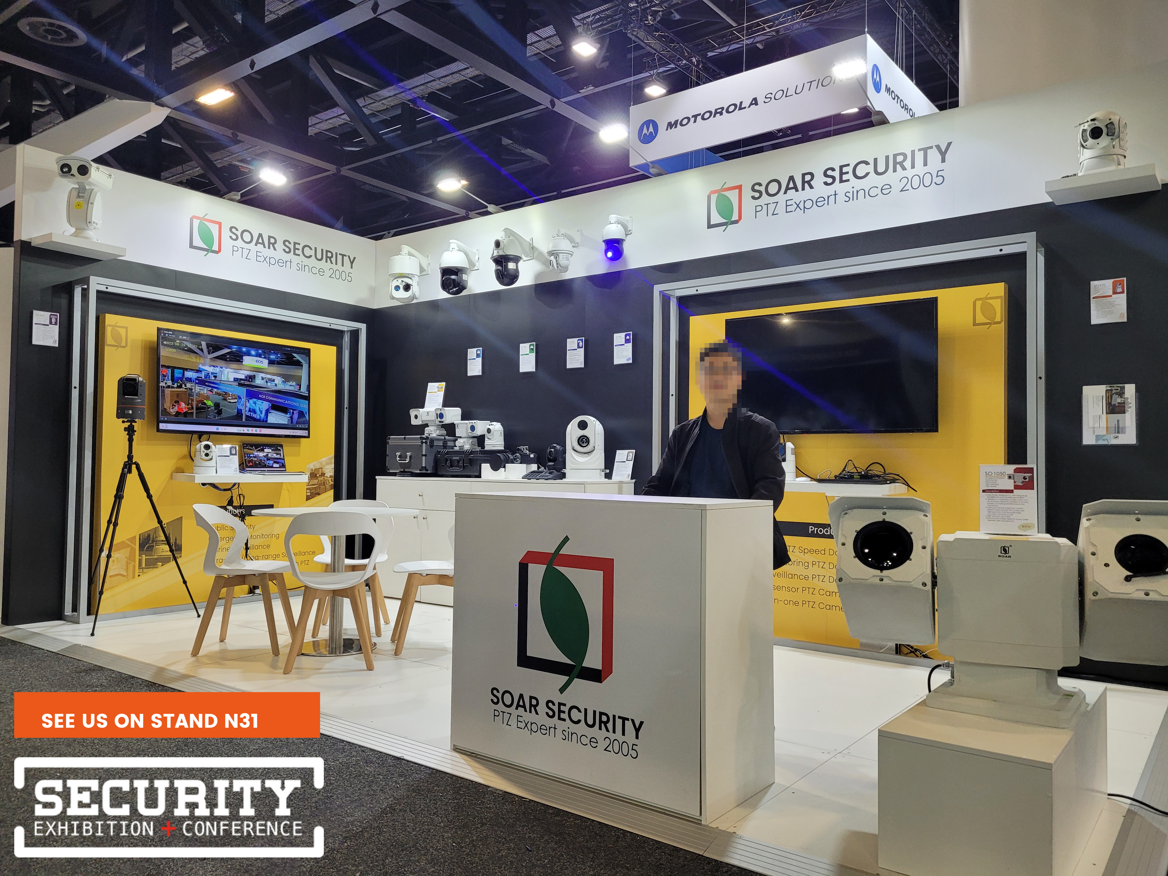 Soar security attended Security Exhibition & Conference in ICC,  Sydney， Austrilia